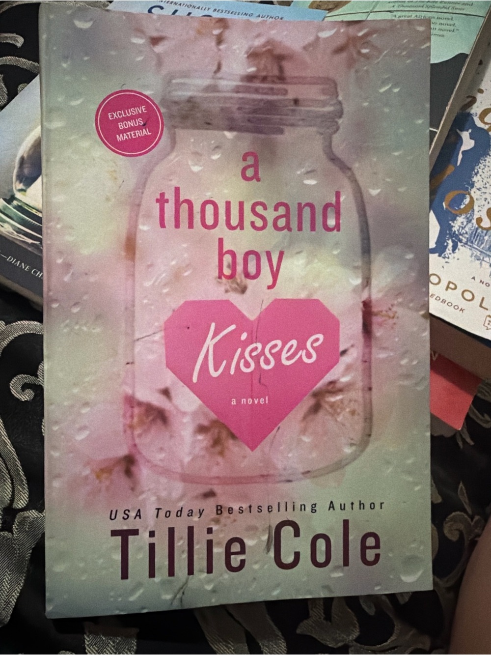 'A Thousand Boy Kisses' Paperback - Pink Cover